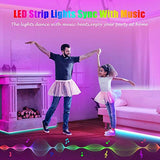 Buy Music Synchronized 50FT LED Strip Lights Online - Hot Deal Galaxy