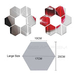 Hexagon Acrylic Mirror Wall Tiles Dimensions - Hot Deal Galaxy