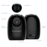 Parts Of Black Wi-Fi Security Camera With AI Chipset - Hot Deal Galaxy