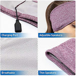 Wireless Sleep Headphones with Ultra-Thin HD Stereo Speakers -Purple