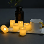 24 Pack Flameless Flickering Votive Candles On Sale - Hot Deal Galaxy