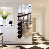 Buy Hexagon Acrylic Mirror Wall Tiles - Hot Deal Galaxy