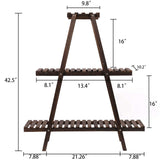 The Best Brown Wood Plant Stand Dimensions - Hot Deal Galaxy