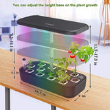 Best 80 LED Lights Hydropinics Growing Kit Dimensions - Hot Deal Galaxy