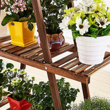 The Best Brown Wood Plant Stand For Sale - Hot Deal Galaxy