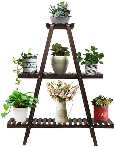 Buy The Best Brown Wood Plant Stand Online - Hot Deal Galaxy