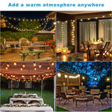 Best 100-Ft Outdoor Patio String Lights On Sale Online - Hot Deal Galaxy