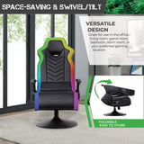Best Black Gaming Chair With Rainbow Lights Online Sale - Hot Deal Galaxy