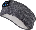 Wireless Sleep Headphones with Ultra-Thin HD Stereo Speakers -Grey