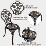 Parts Of Copper Bistro Table Set - Hot Deal Galaxy