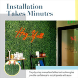 Best 12 Pieces Grass Wall Backdrop Online Sale - Hot Deal Galaxy